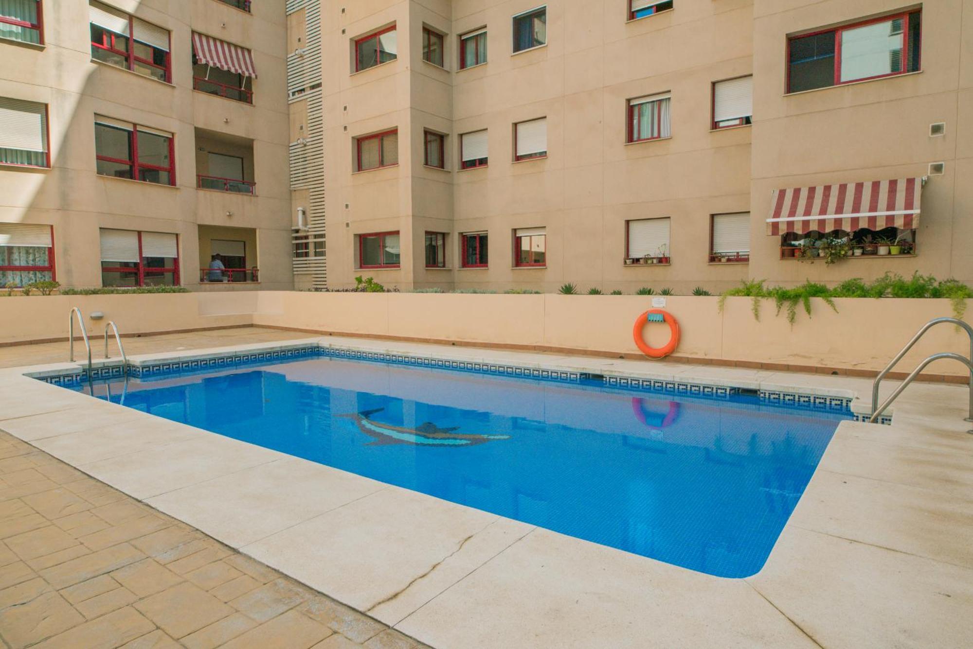 Malaga Estacion Ave Playa Apartman Kültér fotó