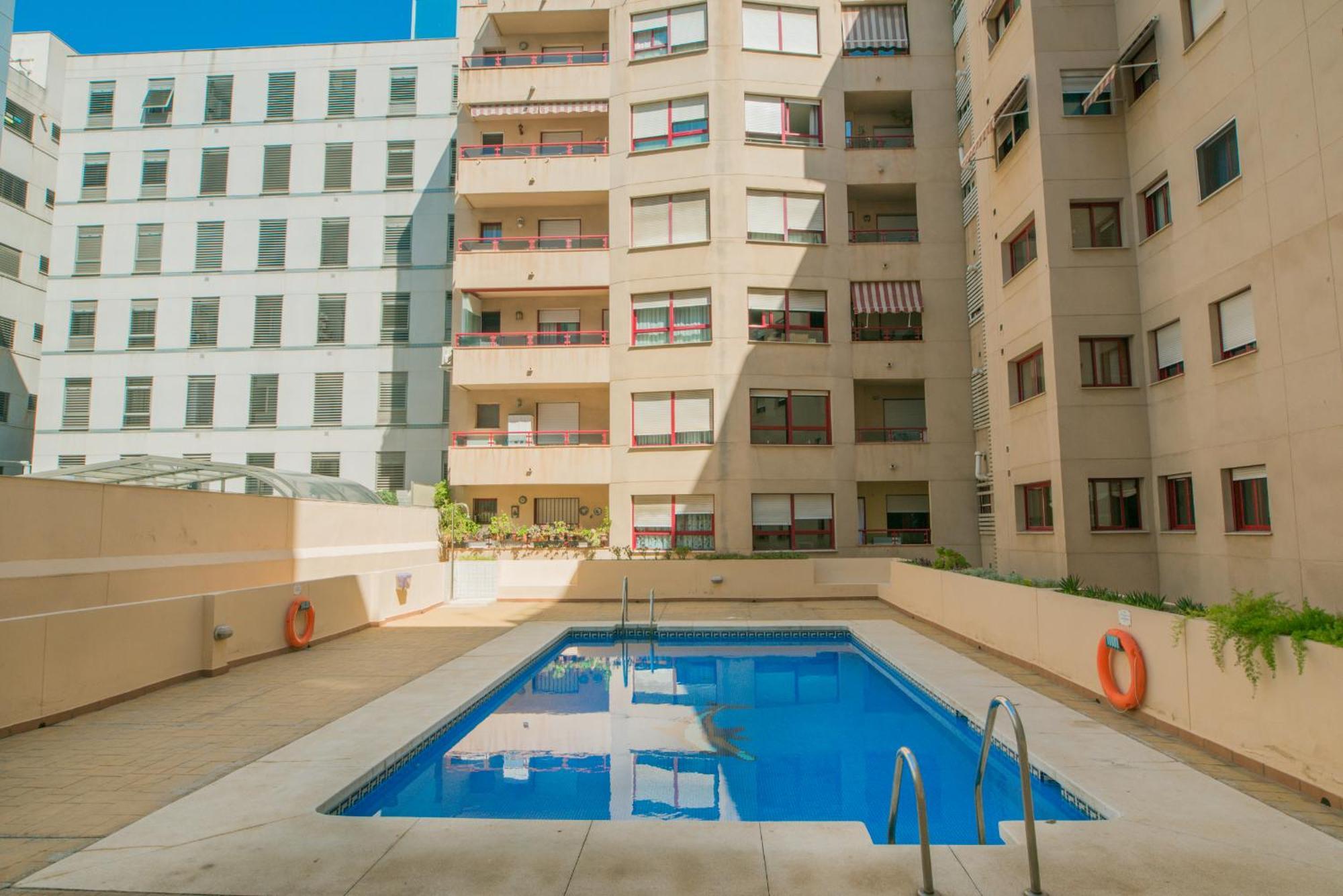 Malaga Estacion Ave Playa Apartman Kültér fotó