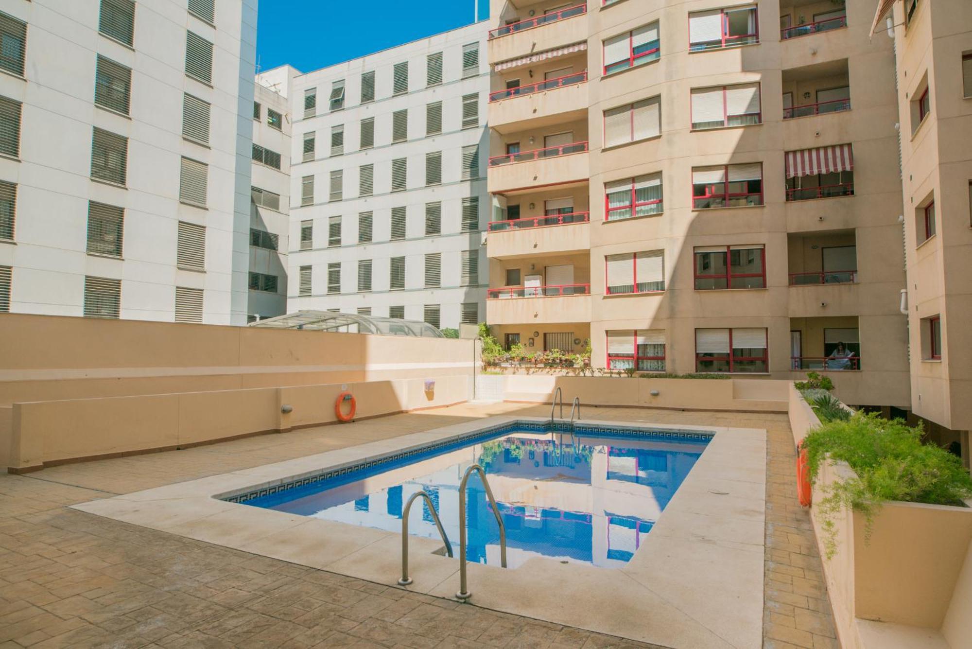 Malaga Estacion Ave Playa Apartman Kültér fotó